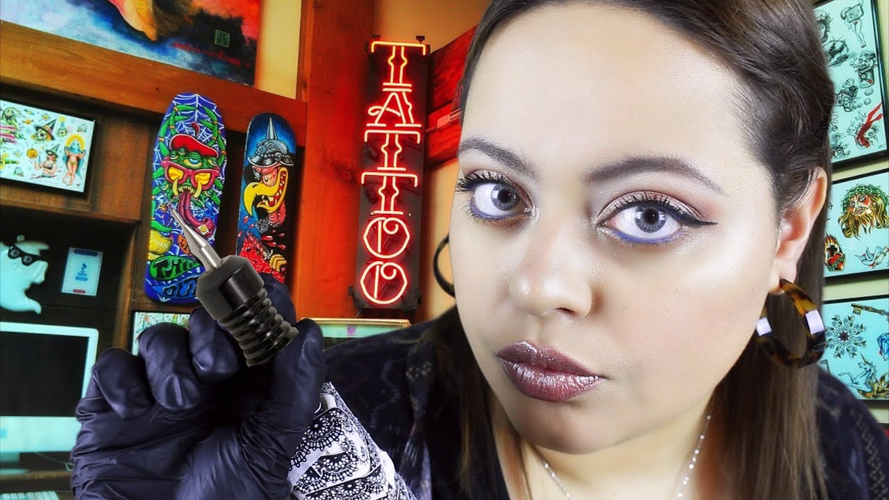 ASMR| Tingly Tattoo Artist Roleplay w/ Layered Sounds