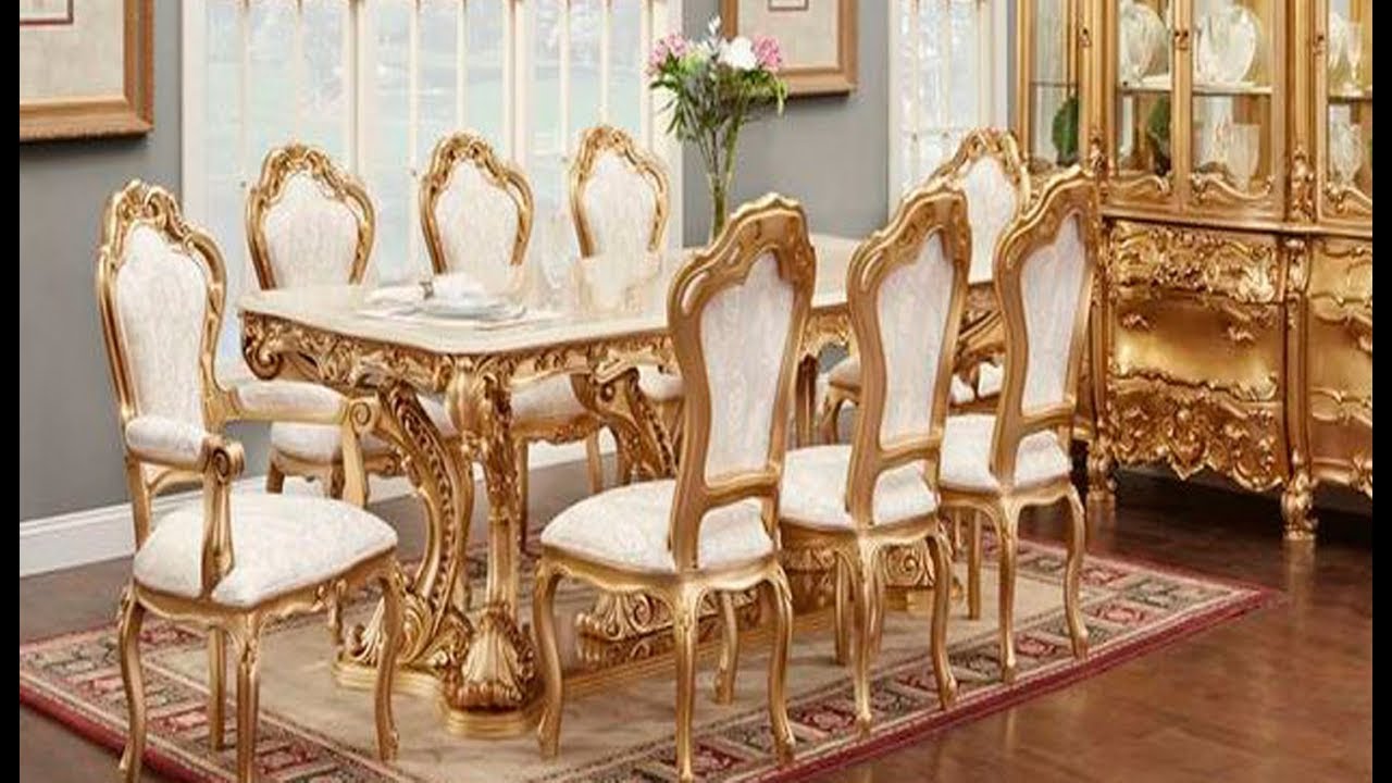 Italian Dining Table and Chairs Sets || Royal Models || All Latest Dining Table Collections