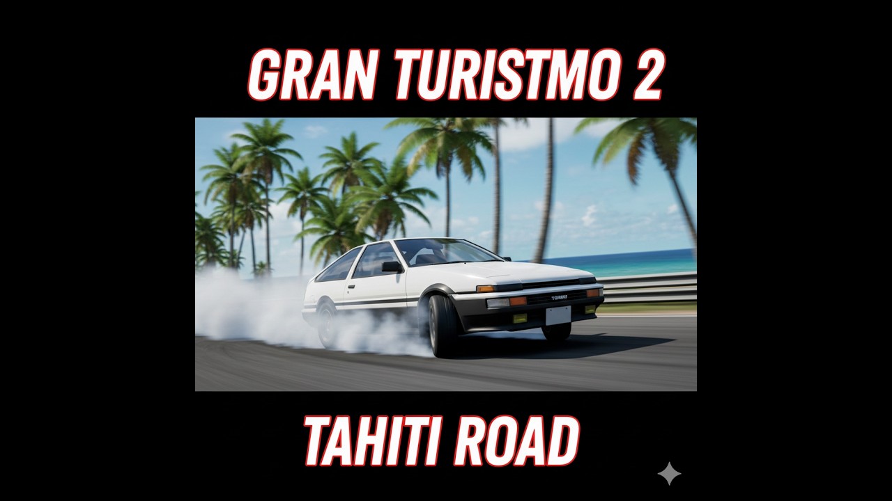 Gran Turismo 2 PS1 Nostalgia | Toyota Corrolla Trueno ’83 (No Commentary)