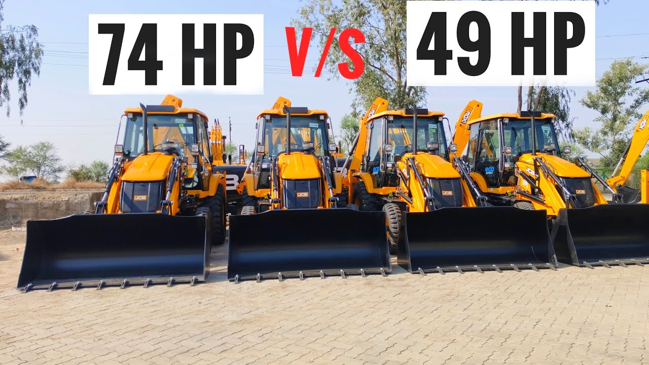 Что лучше: JCB 74 л.с., JCB 49 л.с. или JCB Hydrogen? JCB3DX