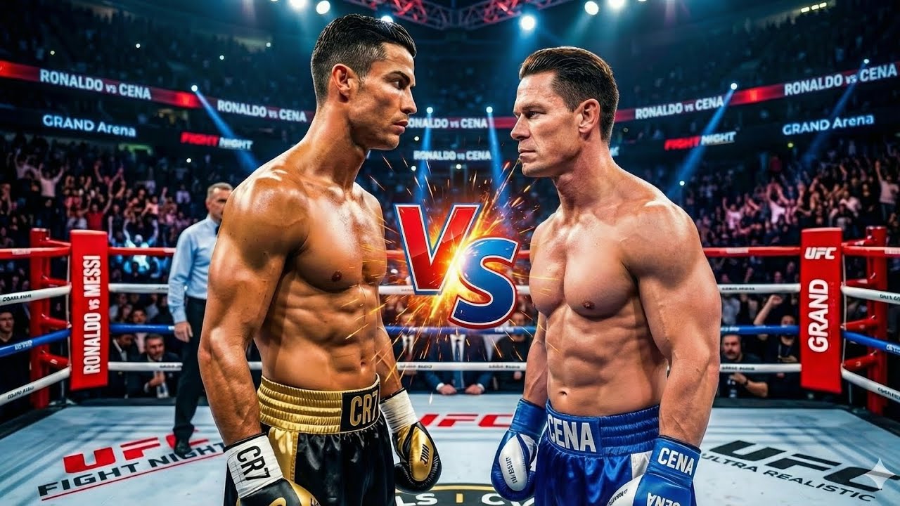 Ronaldo Takes On John Cena In EPIC WWE Battle 2026