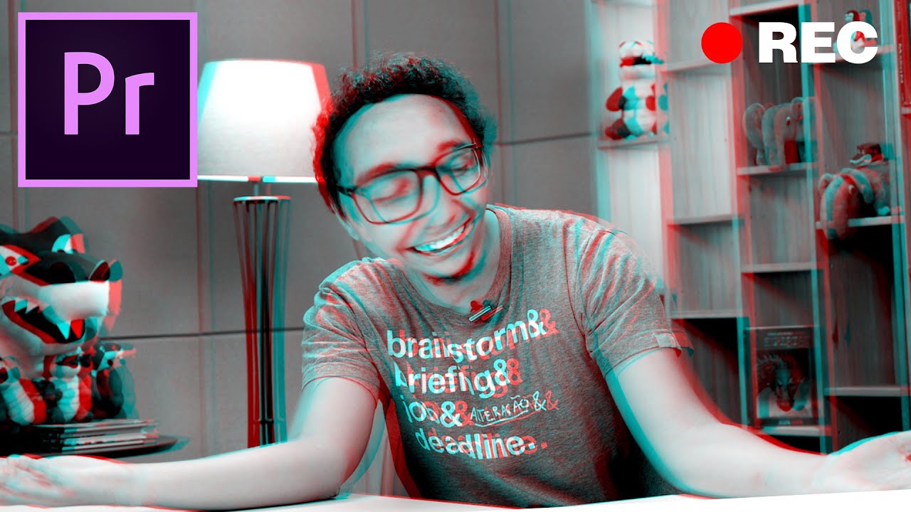 EFEITO ERRO DE GRAVAÇÃO ENGRAÇADO no ADOBE PREMIERE