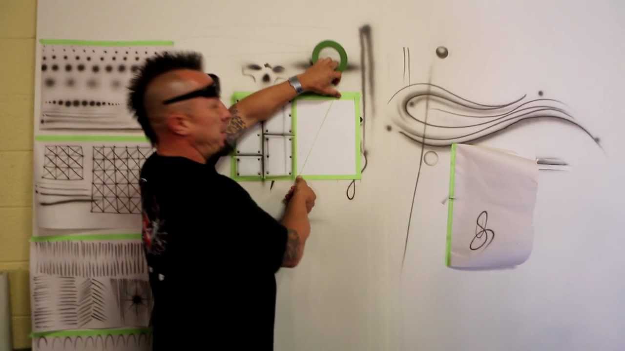 Ryno's Airbrush Getaway Flame Layout Demo