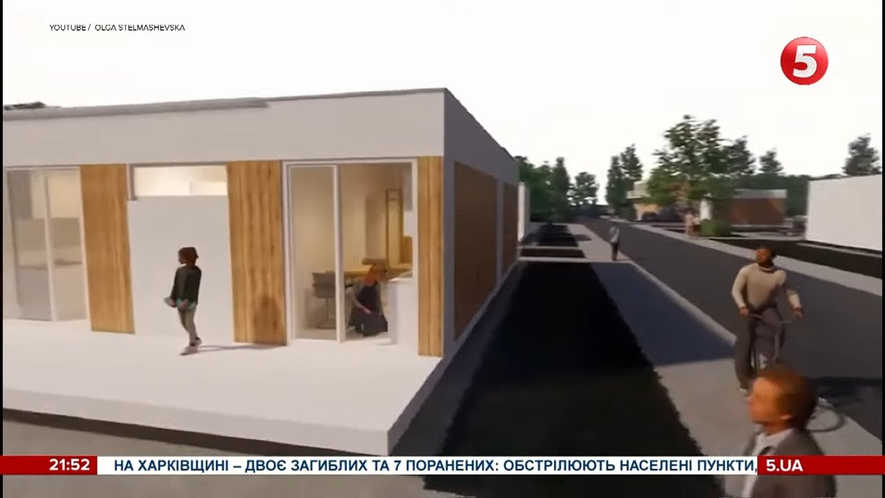 Зібрати можна за три години: українські архітектори показали модульні містечка для переселенців