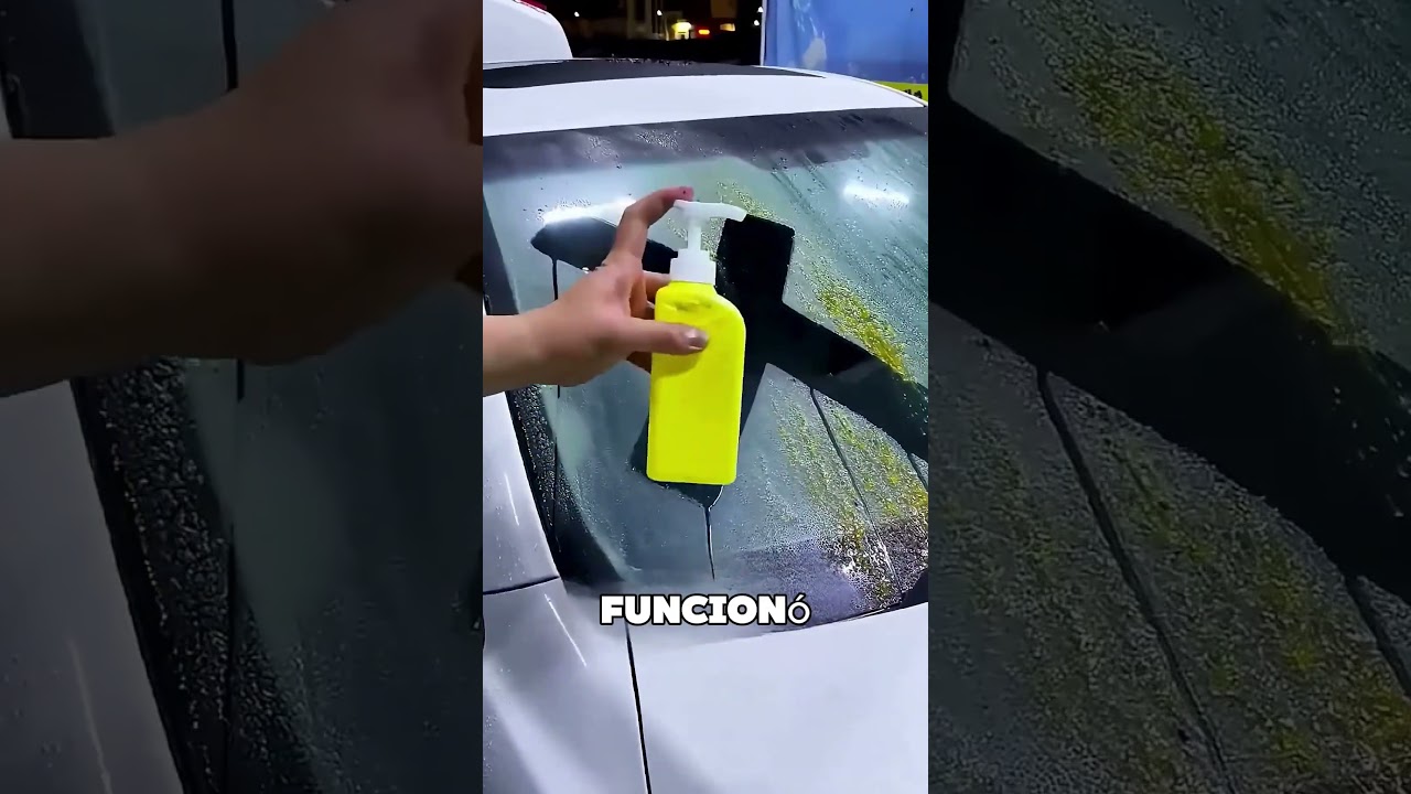 C&oacute;mo Limpiar El Cristal Del Coche 😱