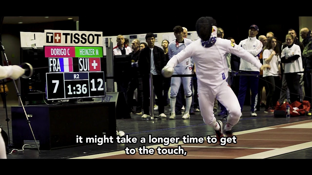 Patience in epee with ALEXANDRA NDOLO GER