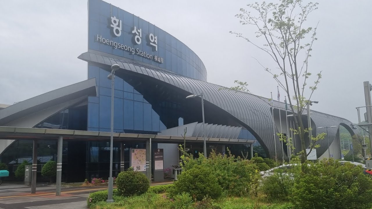 횡성역 열차영상