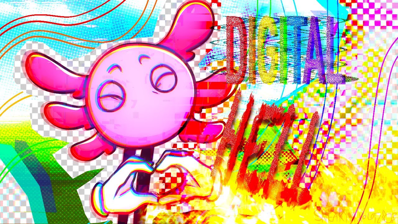 KinitoPET Song || DIGITAL HELL (FLASH WARNING)
