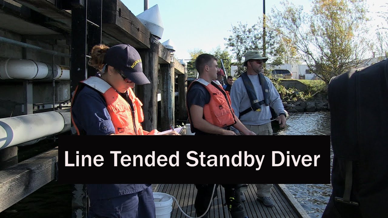 Line Tended Standby Diver - NOAA Procedures