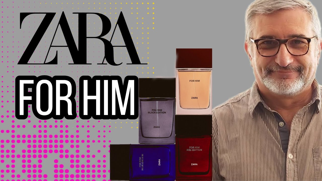 ZARA FOR HIM 4 PERFUMES QUE CUBREN TODAS LAS NECESIDADES