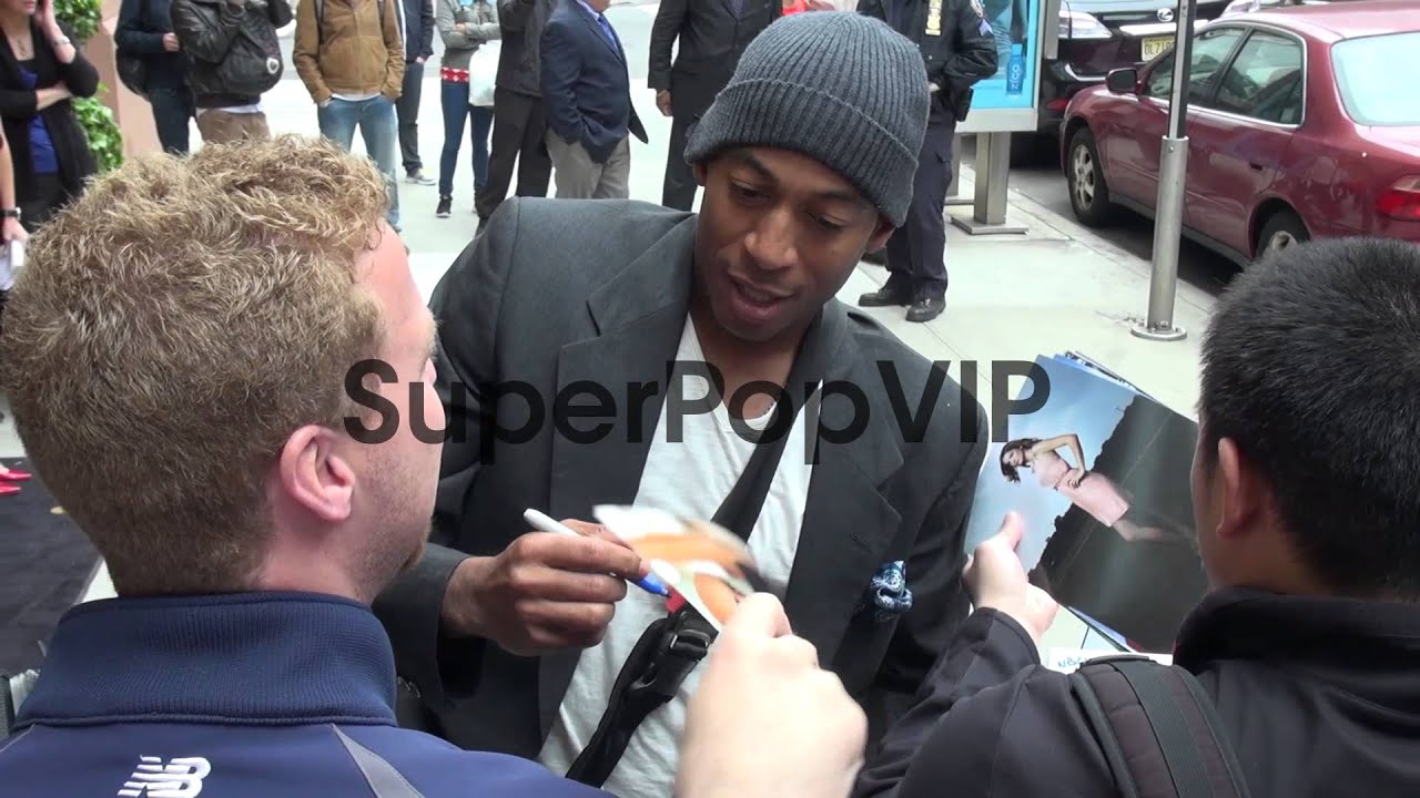 James Lesure at the 2013 TBS-TNT Upfront Presentation aft...