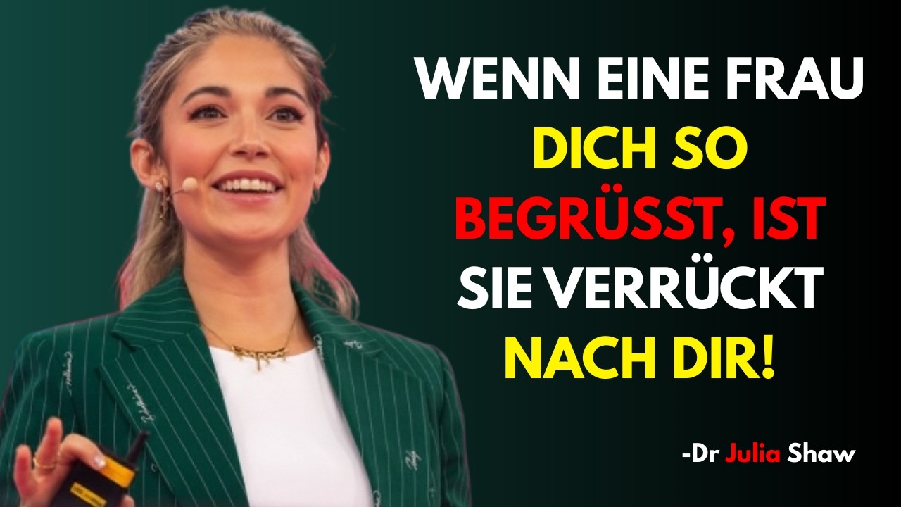 Wenn dich eine Frau so begrüßt, ist sie ganz verrückt nach dir!
