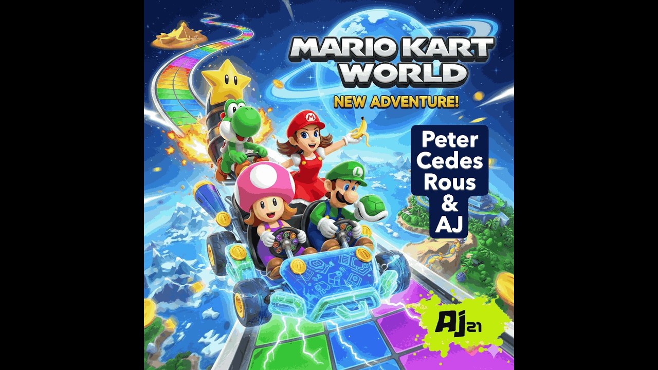 Mario Kart World con Rous, Peter y Cedes | Carreras y supervivencia