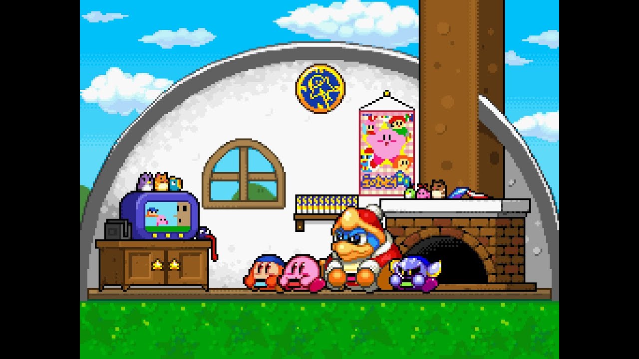 カービィドット絵アニメ「友ときずなとゲームの戦い」