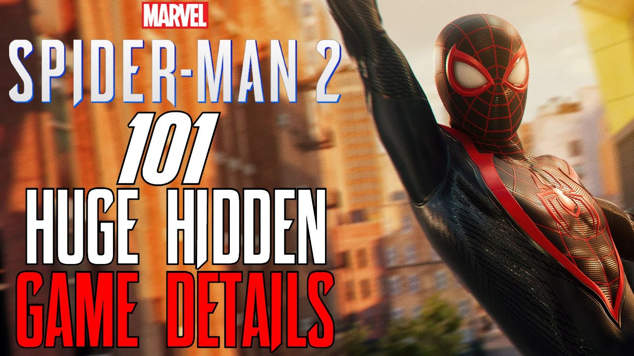 Marvel's Spider-Man 2: 101 - HUGE HIDDEN GAME FEATURES!!! Spider-Men Encounters, Surfing, & More!