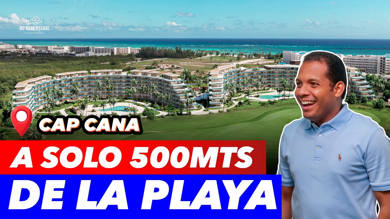 A 500 METROS DE LA PLAYA EN CAP CANA | INVIERTE EN RD