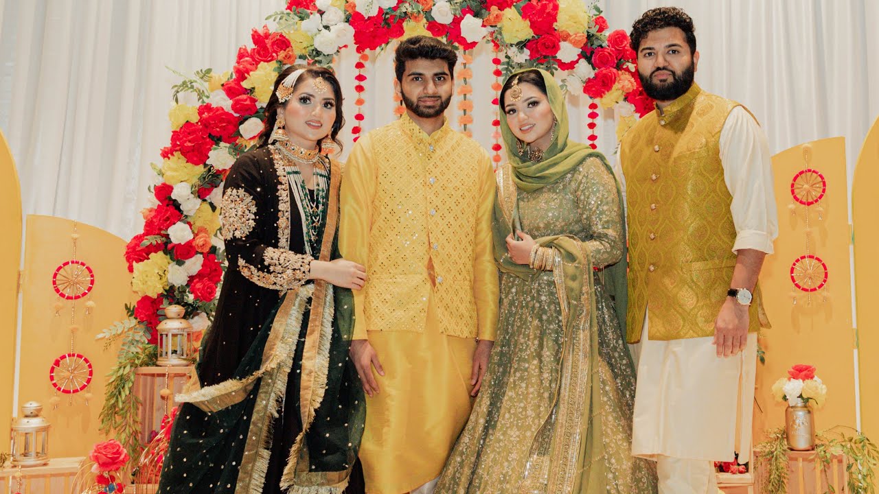 Brothers wedding part 1 of 2, Manje/mayoun/mehndi