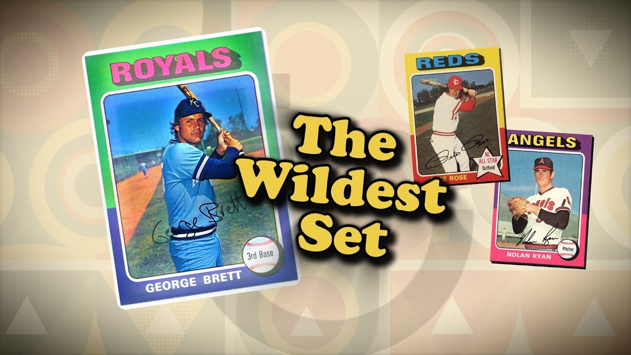 1975 TOPPS: The Most Chaotic Baseball Card Set Ever Made