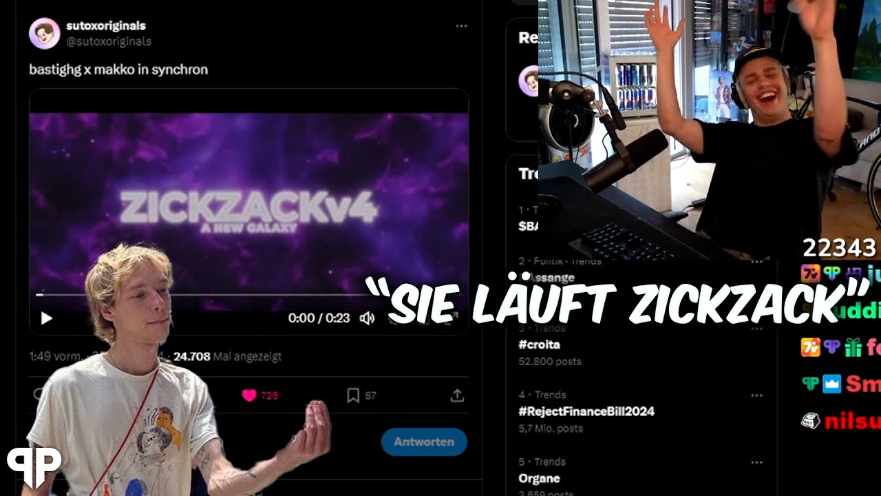 Bastis Intro synced auf makkos "zickzack" geht ultra hart