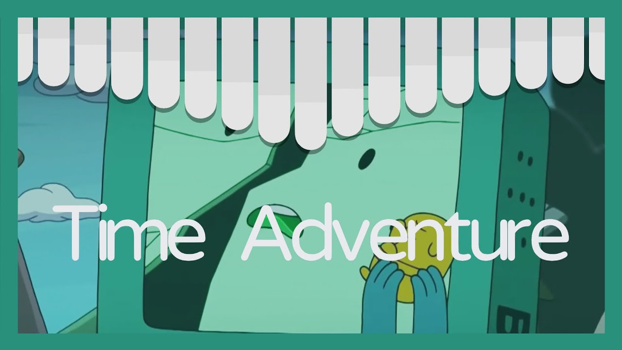 Time Adventure - Adventure Time 【Kalimba Tutorial】【Tabs】