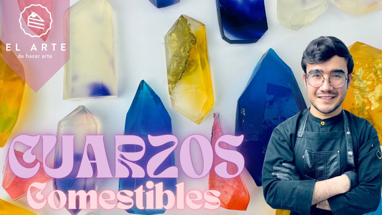 ✨💎Cuarzos comestibles de agar agar 💎✨