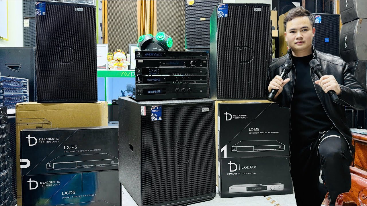 DBacoustic LX5 - Bộ Dàn Karaoke Đáng Chơi Nhất Tết 2026 - Setup Lắp Đặt ở Nghệ An cho Mr.Tiệp