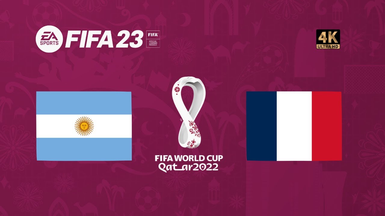 Argentina x França | FIFA 23 Gameplay Copa do Mundo Qatar 2022 | Final [4K 60FPS]