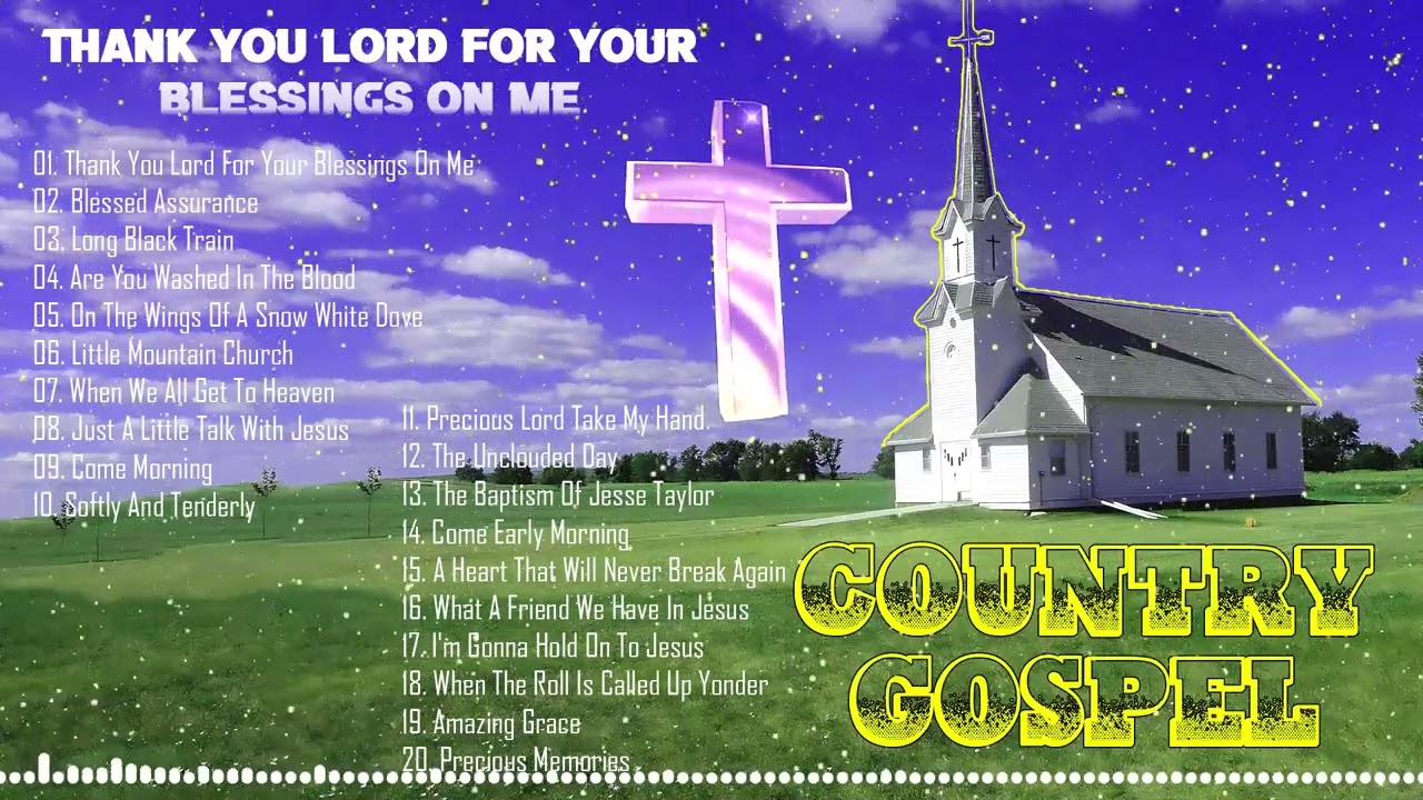 Top 25 Country Gospel Music Legend - Let the Spirit of Country Gospel Music Renew Your Hope
