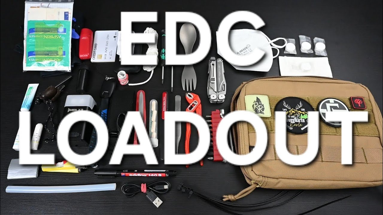 Meine NEUE EDC POUCH | Was habe ich (fast) IMMER DABEI? | EVERYDAYCARRY LOADOUT