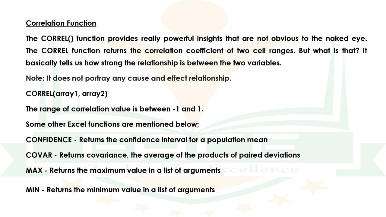 Statistics chapter 10
