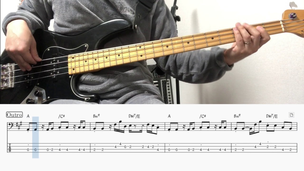 Sing A Song - Earth Wind & Fire Bass Cover & Backing Track (Bass Tab)
