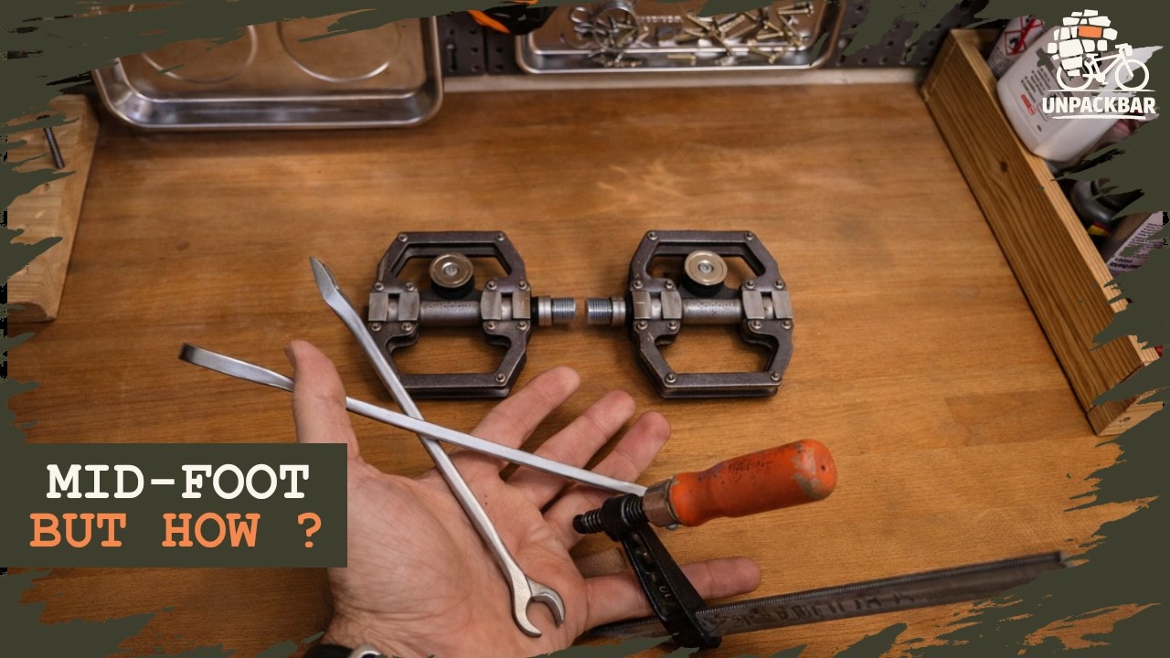 How to Convert Magped Pedals for Midfoot Riding