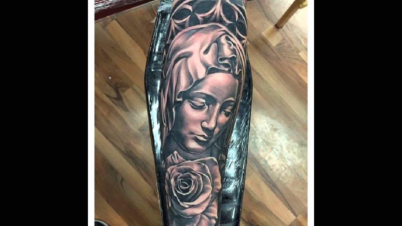 35 Spiritual Virgin Mary Tattoos