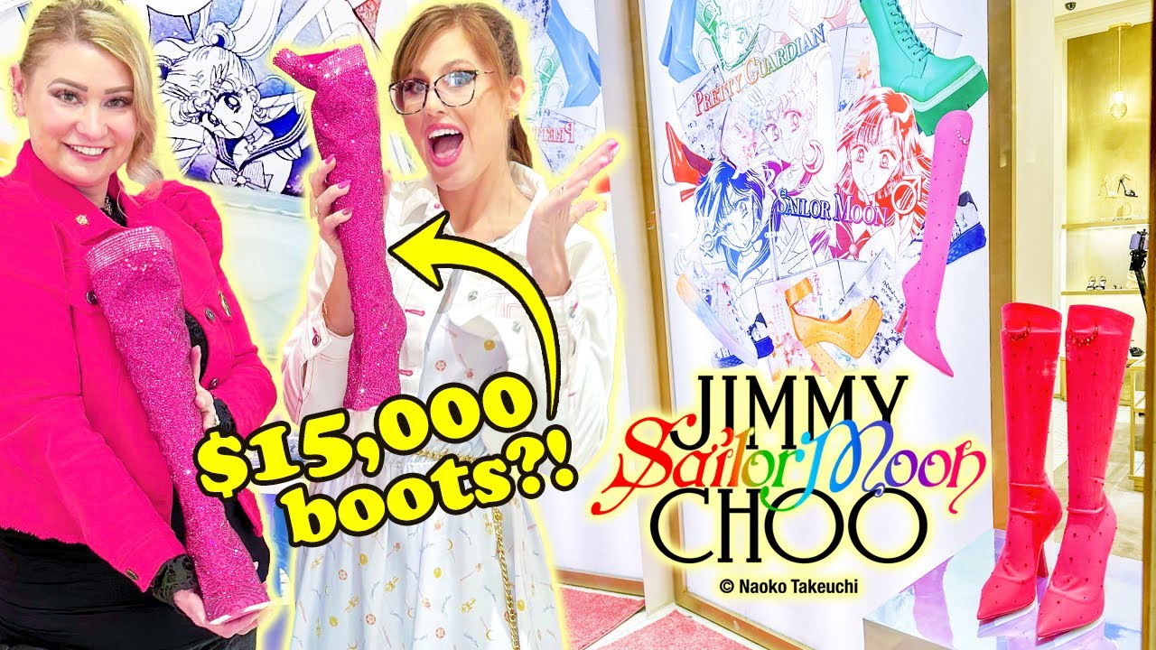 Jimmy Choo x SAILOR MOON Launch Party at The Forum Shops in Las Vegas!