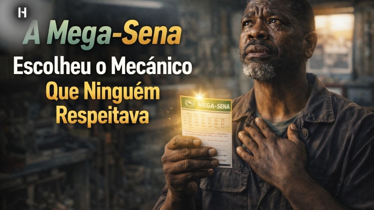 Chamado de Fracassado Todos os Dias — A Mega-Sena Escolheu o Mecânico Que Ninguém Respeitava