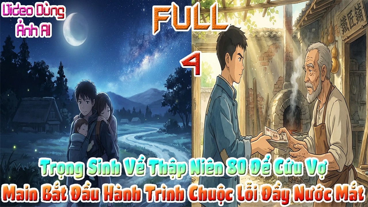 Trọng Sinh Về Thập Niên 80 Để Cứu Vợ, Main Bắt Đầu Hành Trình Chuộc Lỗi Đầy Nước Mắt. Full 4