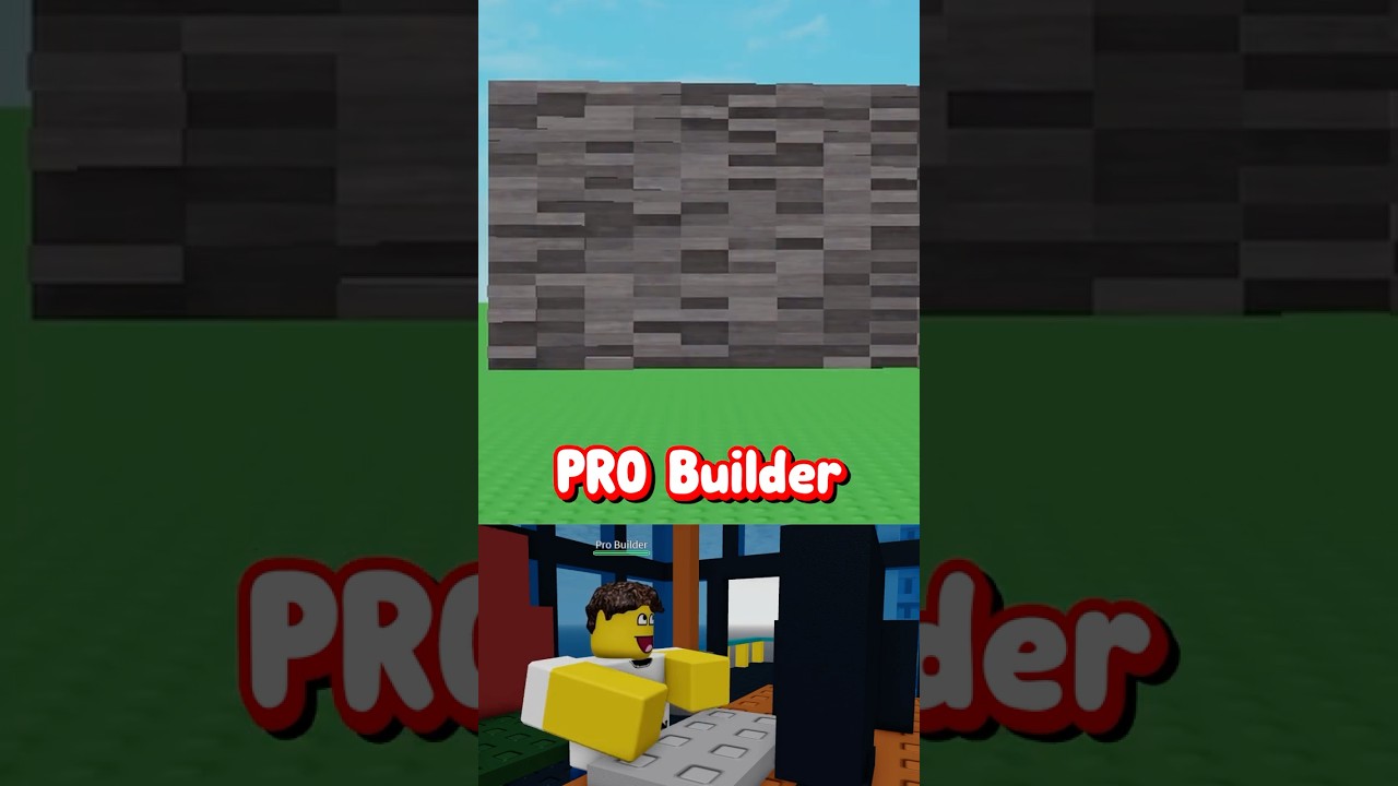 🧱 Making a Modern Wall #roblox #robloxdev #robloxstudio