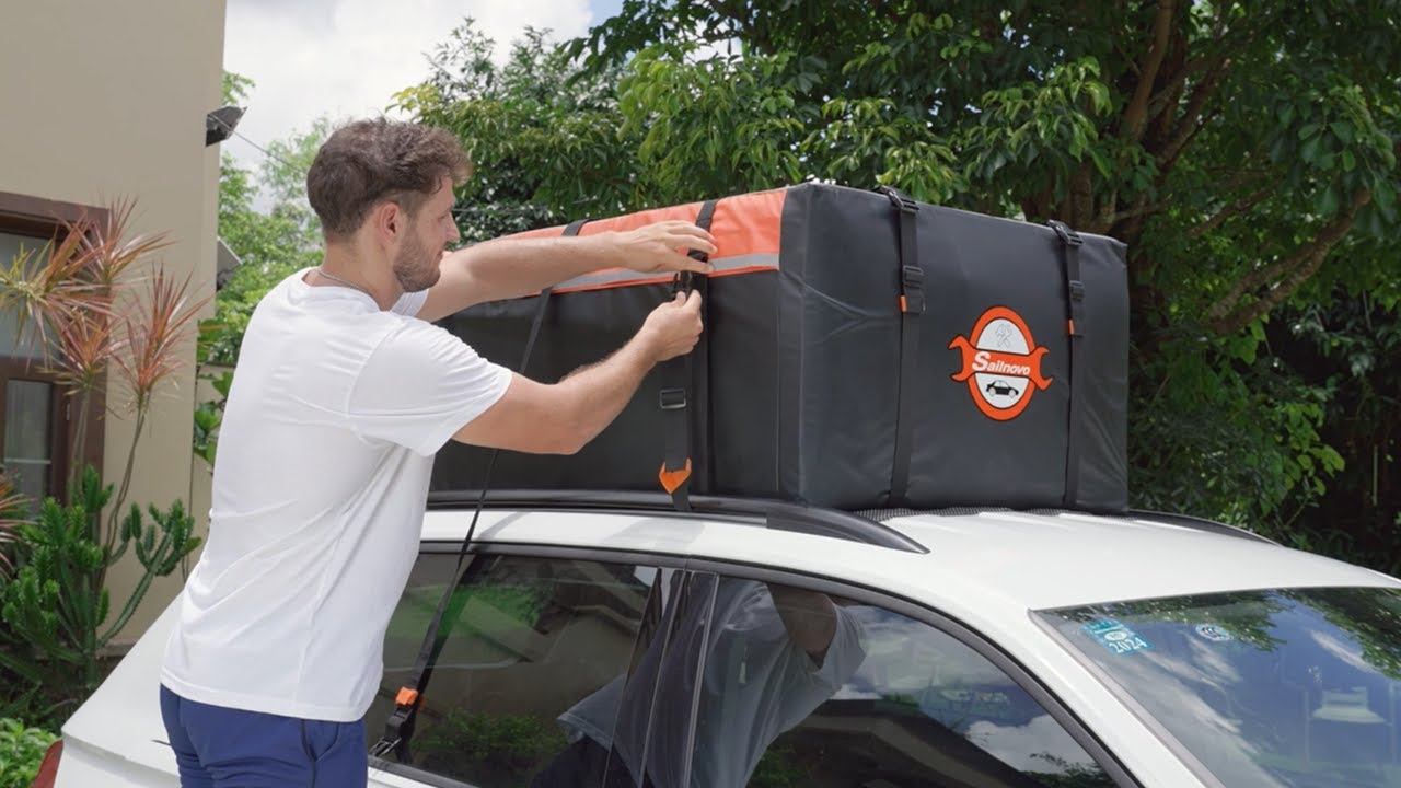 🚗 Unlock Your Adventure! Sailnovo Car Rooftop Cargo Carrier Bag🚙