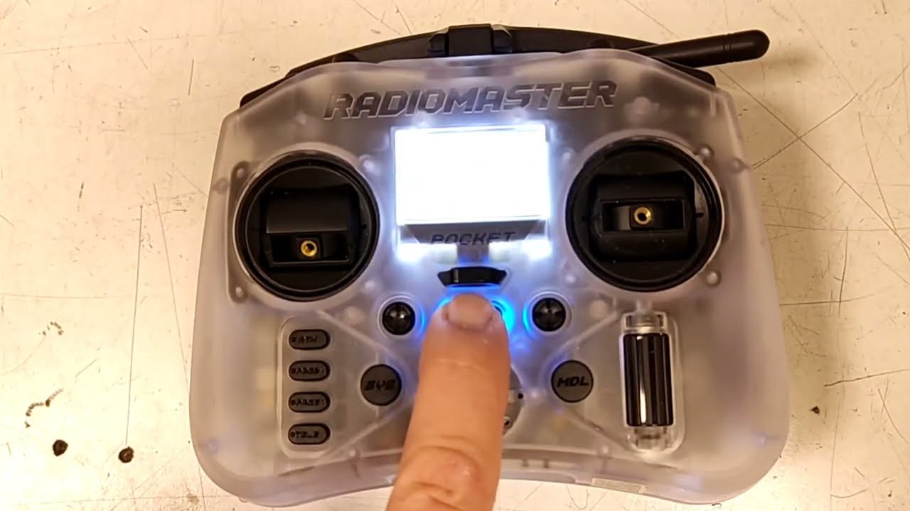 Radiomaster Pocket RTC battery low FIX 