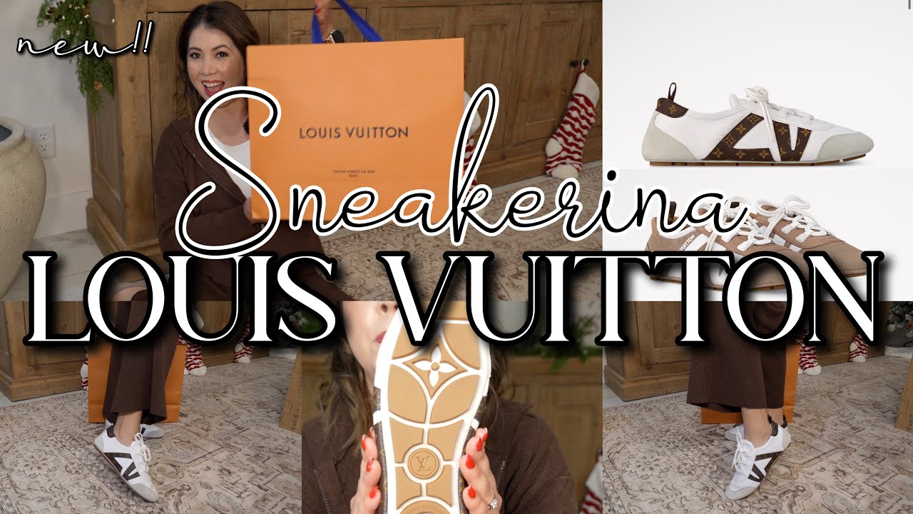 NEW * LOUIS VUITTON SNEAKERS \\ THE MOST COMFORTABLE SNEAKERS \\ NEW SNEAKERINA BY LOUIS VUITTON