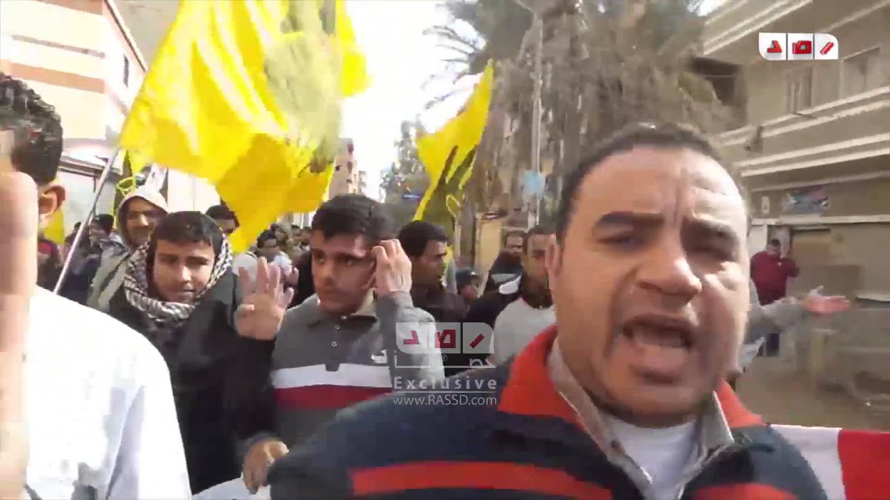 رصد | الفيوم | المتظاهرين يصرحون لـ 
