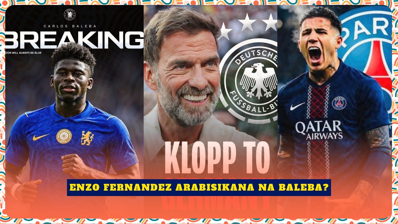 #10ZONE: PSG IRAZANA ENZO FERNANDEZ? BALEBA MURI CHELSEA | KLOPP AZAFASHA IKI?