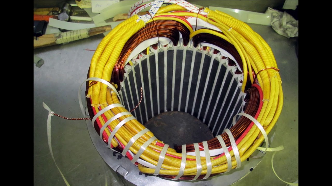 BOBINADO MOTOR 60 HP COMPRESOR
