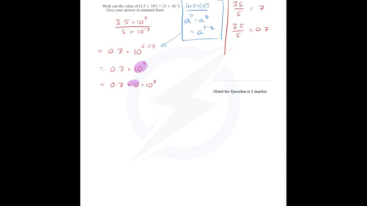 Question 16 Solution Tutorial | GCSE Maths Revision | Edexcel | June 2016 | 1H | 1MA0 | Non Calc