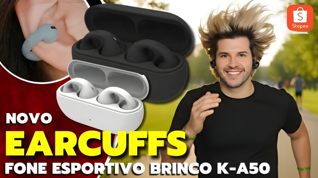 TESTEI FONES PIERCING EARCUFFS DA SHOPEE! Ser&aacute; que &eacute; bom?