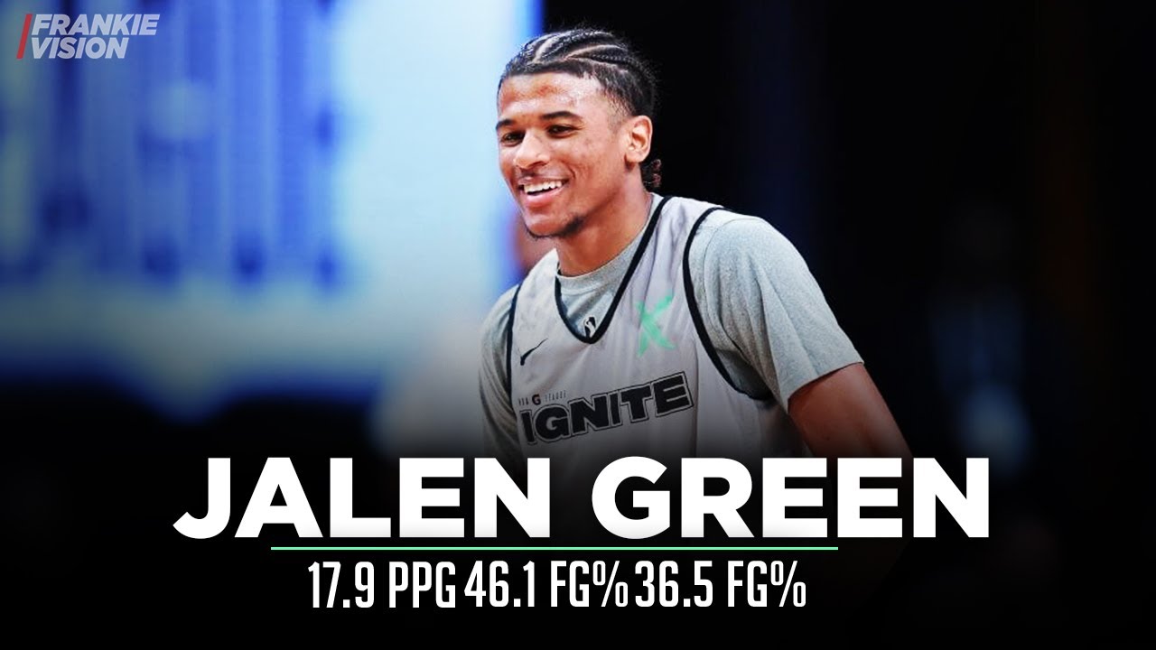 Jalen Green G League Ignite SZN Highlights 2020-21 | 17.9 PPG | Rockets Bound 🚀