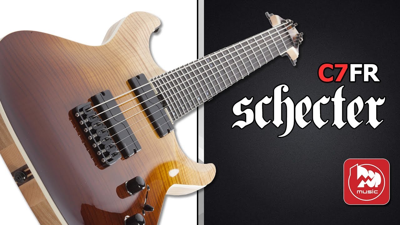 SCHECTER C-7 FR SLS ELITE семиструнная электрогитара