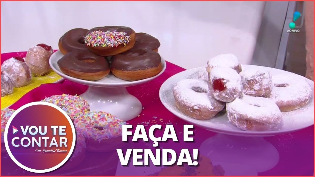Saiba como fazer Donuts caseiro: veja receita simples e fácil!