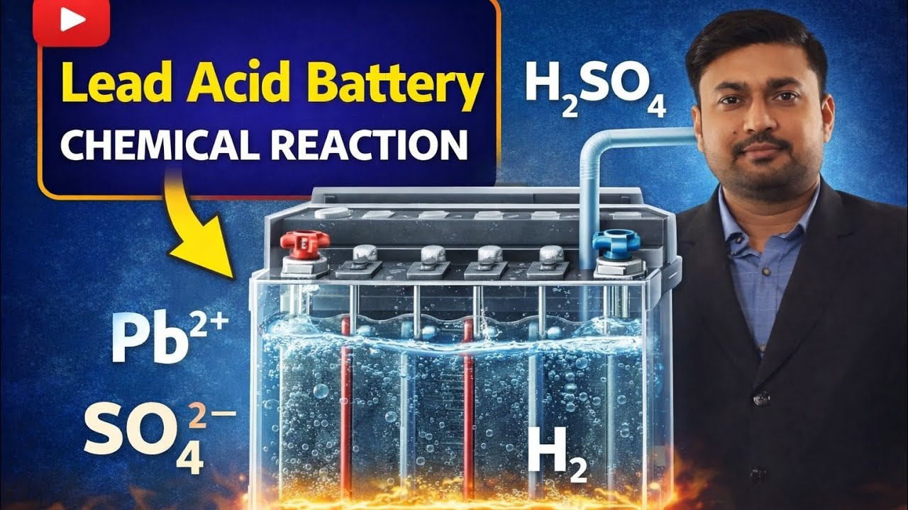 Battery Chemical Reaction/ ব্যাটারি কেমিক্যাল রিয়েকশন/ 