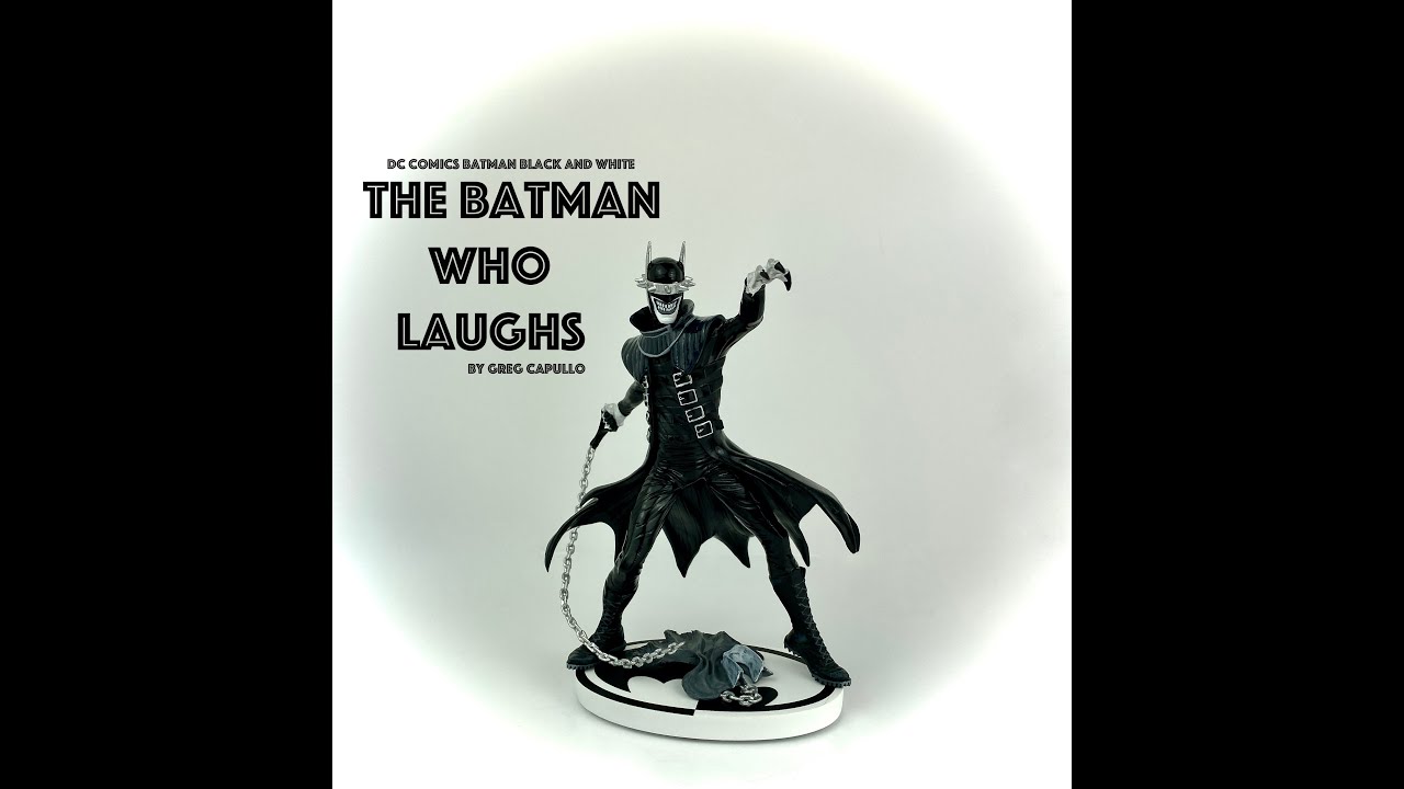 Batman Black and White Statue 